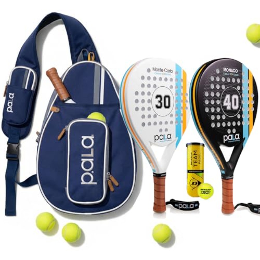 Padel Racket Carbon - Conjunto de raquetes de padel para