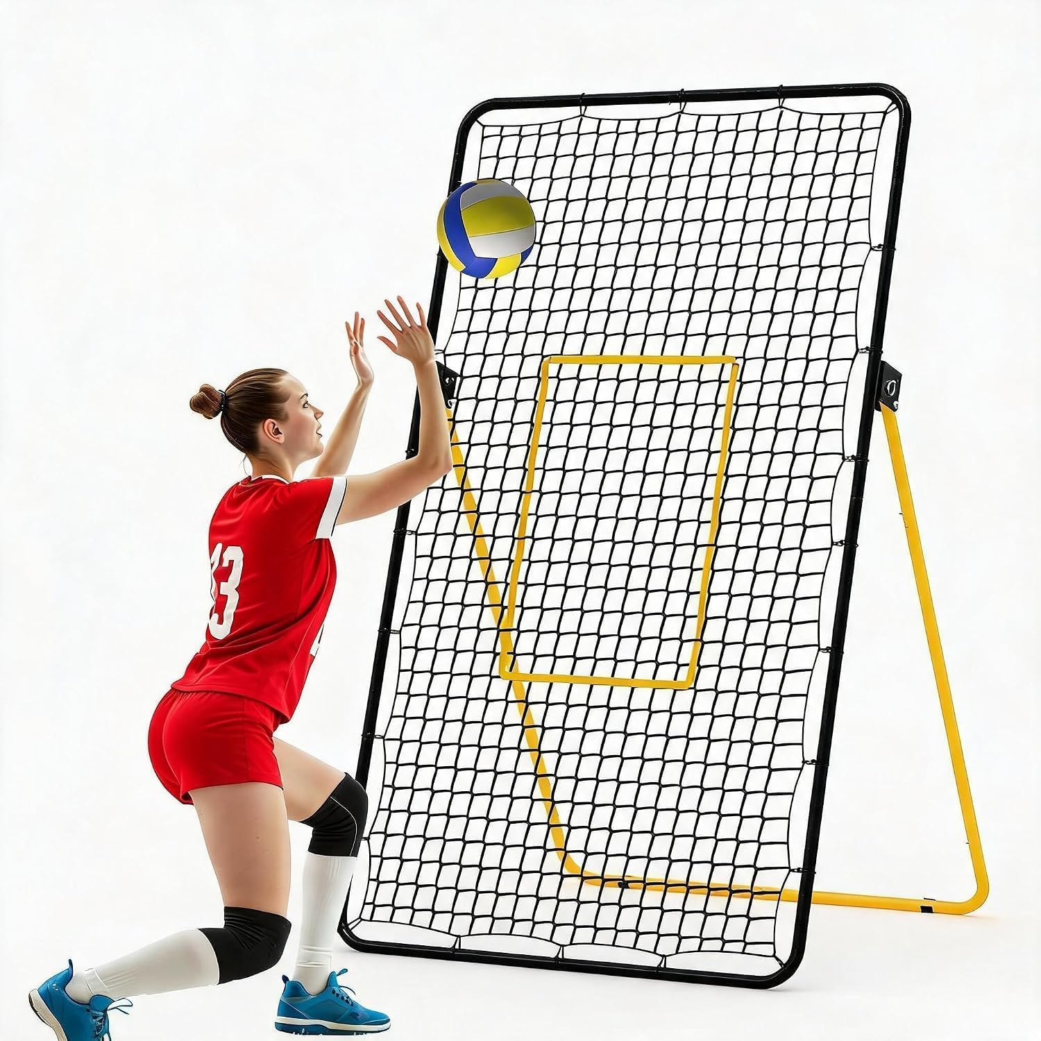 Sports Equipment For Volleyball - Rede de Retorno de Voleibol 7x4ft,