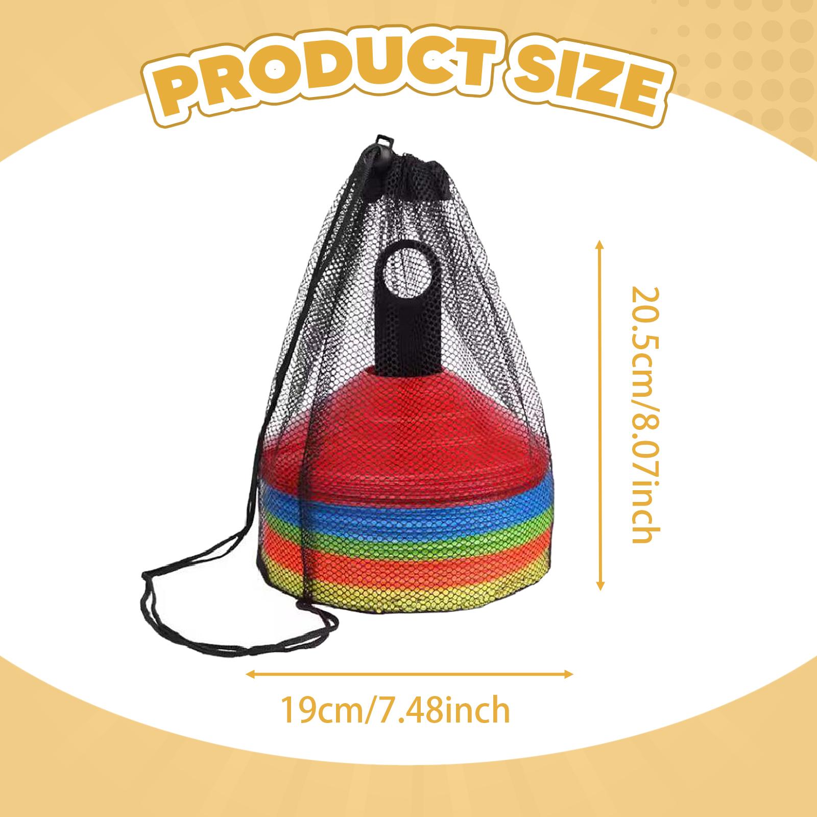 Sports Equipment In School - Conjunto de Cones de Futebol, Discos