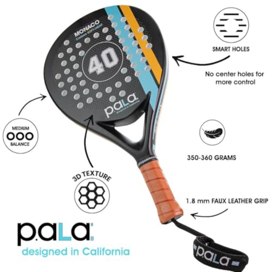 Raquete de Padel de Carbono pa - Padel Racket Carbon avaliação e preço