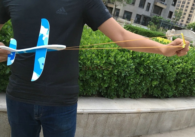 Aeronave de ejeção de elástico - Sports Equipment In School avaliação e preço