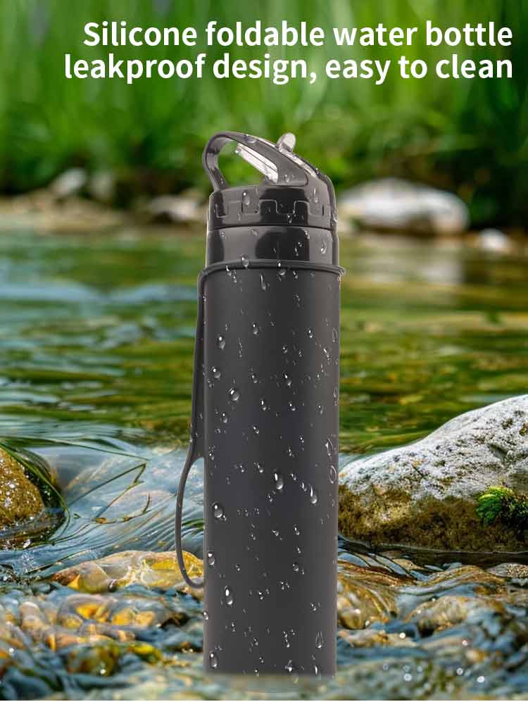 600ml viagem camping silicone  - Sports Equipment In School avaliação e preço
