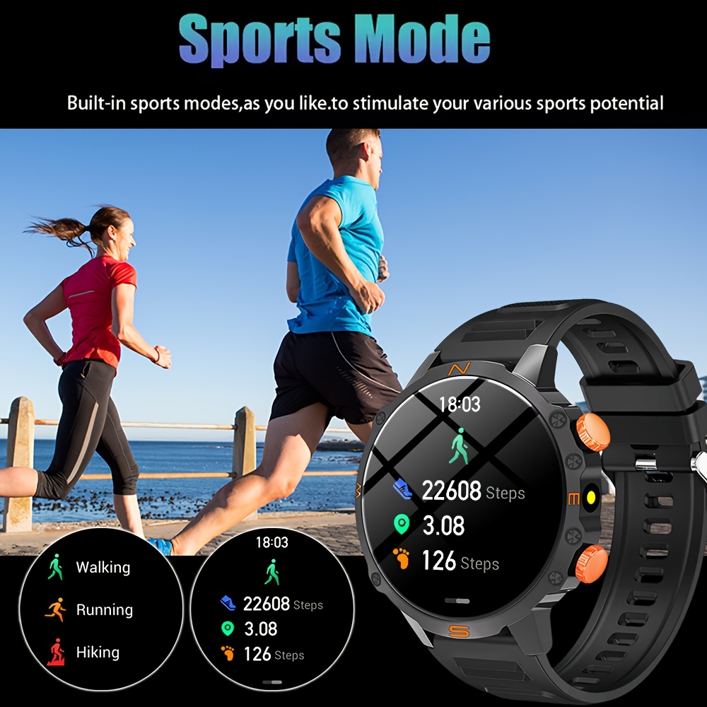 Relógio Inteligente Masculino, - Sports Equipment In French avaliação e preço