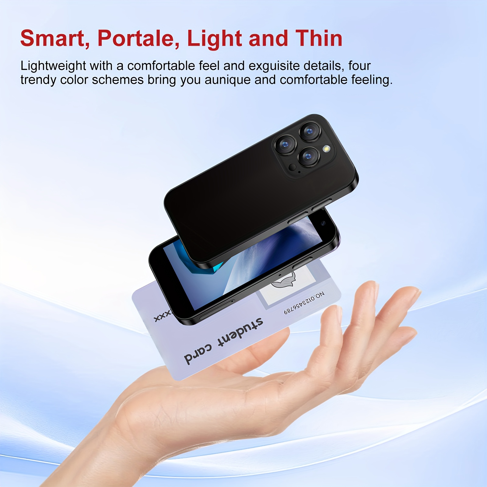 Mini Smartphone Equipado com T - Sports Equipment In French avaliação e preço